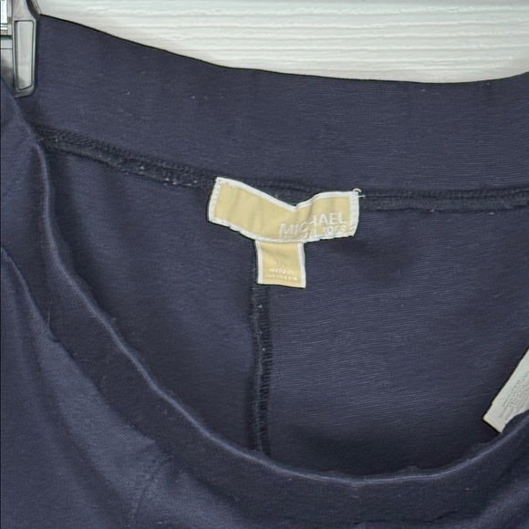 Michael Kors Women’s Navy Tailored Leggings. Sz L Pre-Owned. - Picture 5 of 6